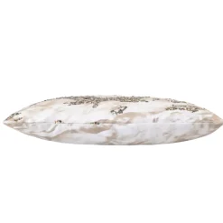 Inspire Me! Cloud9d Amal – Ivory/Beige Pillow W/ Gold And Silver Print – 20″ X 14″ Best