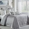 Inspire Me! Cloud9d Amani Grey Quilt Set (2 Sizes) BEDDING Best