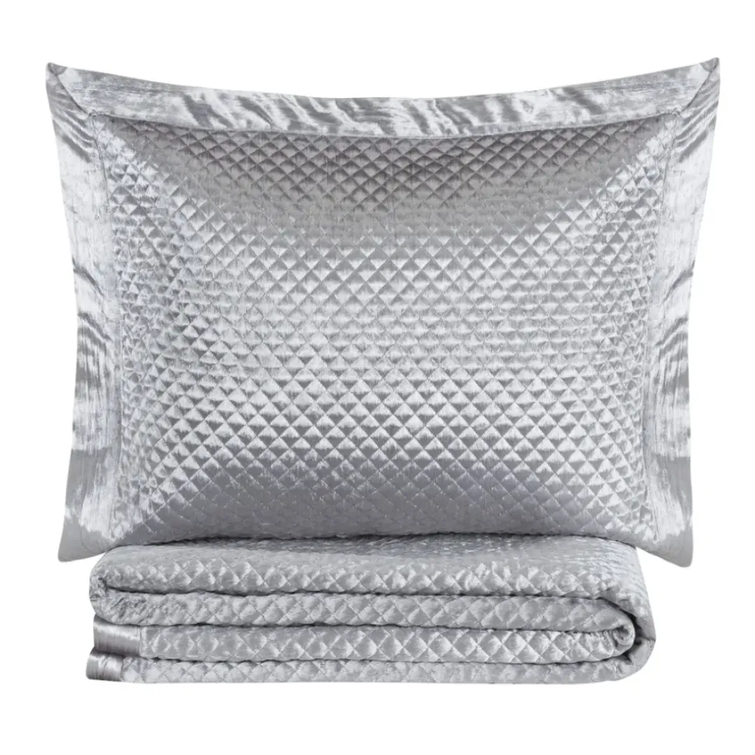 Inspire Me! Cloud9d Amani Grey Quilt Set (2 Sizes) BEDDING Best