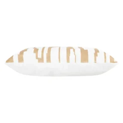 Inspire Me! Cloud9d Becca Ivory Gold Pillow – 20″ X 20″ Online