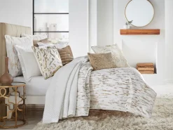 Inspire Me! Cloud9d BEDDING Arian White Velvet Duvet Cover (2 Sizes) Clearance