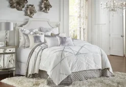 Inspire Me! Cloud9d BEDDING Rica Ivory And Silver Duvet (2 Sizes) Sale