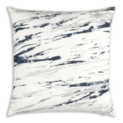 Inspire Me! Cloud9d Birch – Printed Outdoor Pillow W/ Multicolor And Silver Metallic Design (2 Styles) – 18″ X 18″ PILLOWS, RUGS, & THROWS New