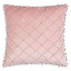 Inspire Me! Cloud9d Diamond Pink Pillow – 20″ X 20″ Fashion