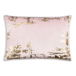 Inspire Me! Cloud9d Keva – Digital Print Velvet Square Pillow W/ Hand Beaded Silver Crystal Beads – 22″ X 22″ Online