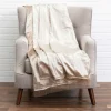 Inspire Me! Cloud9d Noya – Crushed Gold Velvet Throw W/ Metallic Gold Trim – 60″ X 50″ PILLOWS, RUGS, & THROWS Fashion
