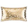 Inspire Me! Cloud9d Ombre – Ivory And Silver Beaded Pillow – 22″ X 22″ New