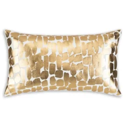 Inspire Me! Cloud9d Ombre – Ivory And Silver Beaded Pillow – 22″ X 22″ New