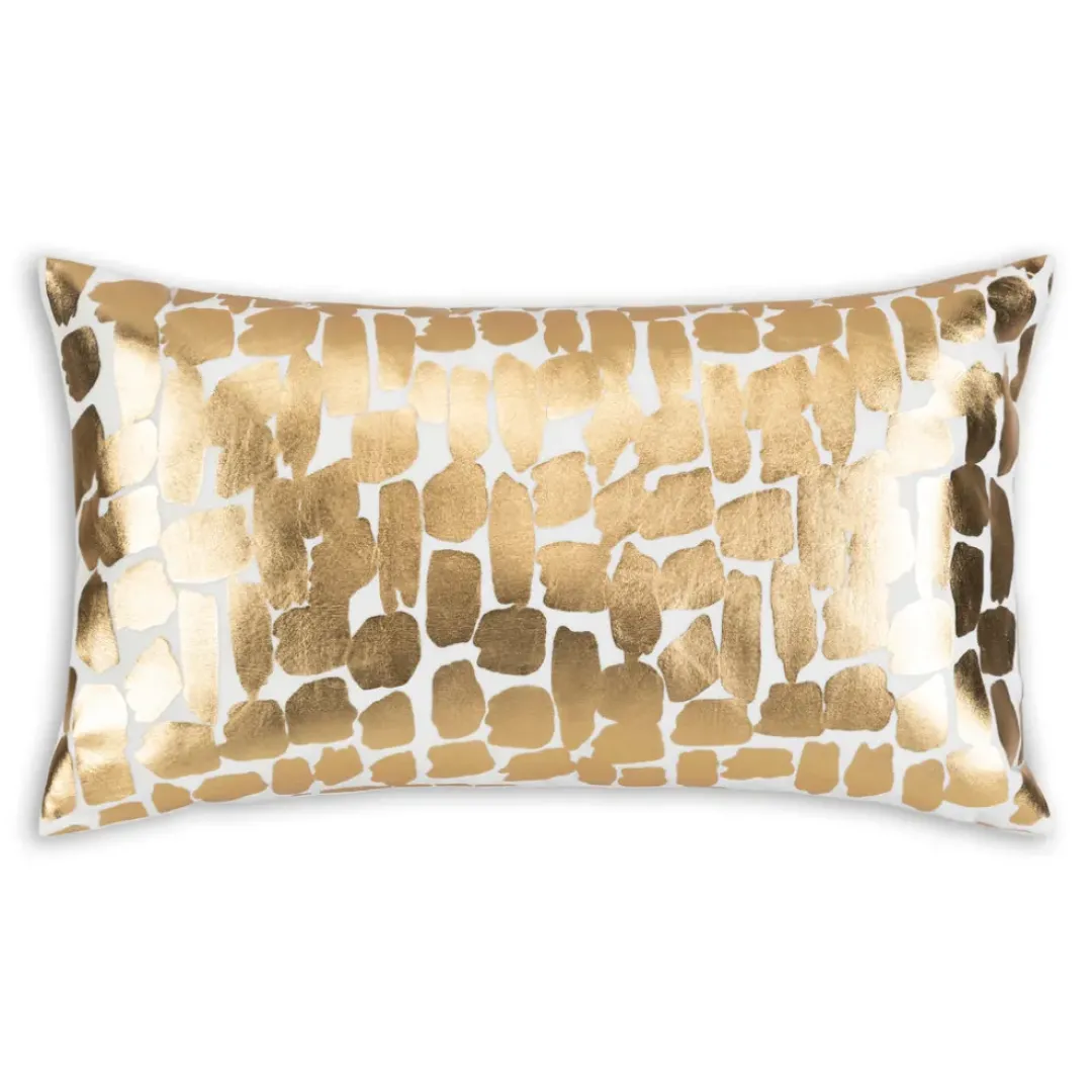 Inspire Me! Cloud9d Ombre – Ivory And Silver Beaded Pillow – 22″ X 22″ New