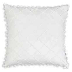 Inspire Me! Cloud9d Outdoor Pillow W/ Wooden Rings (3 Colors) – 18″ X 18″ PILLOWS, RUGS, & THROWS New