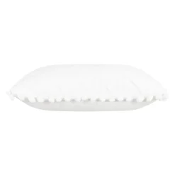 Inspire Me! Cloud9d Outdoor Pillow W/ Wooden Rings (3 Colors) – 18″ X 18″ PILLOWS, RUGS, & THROWS New