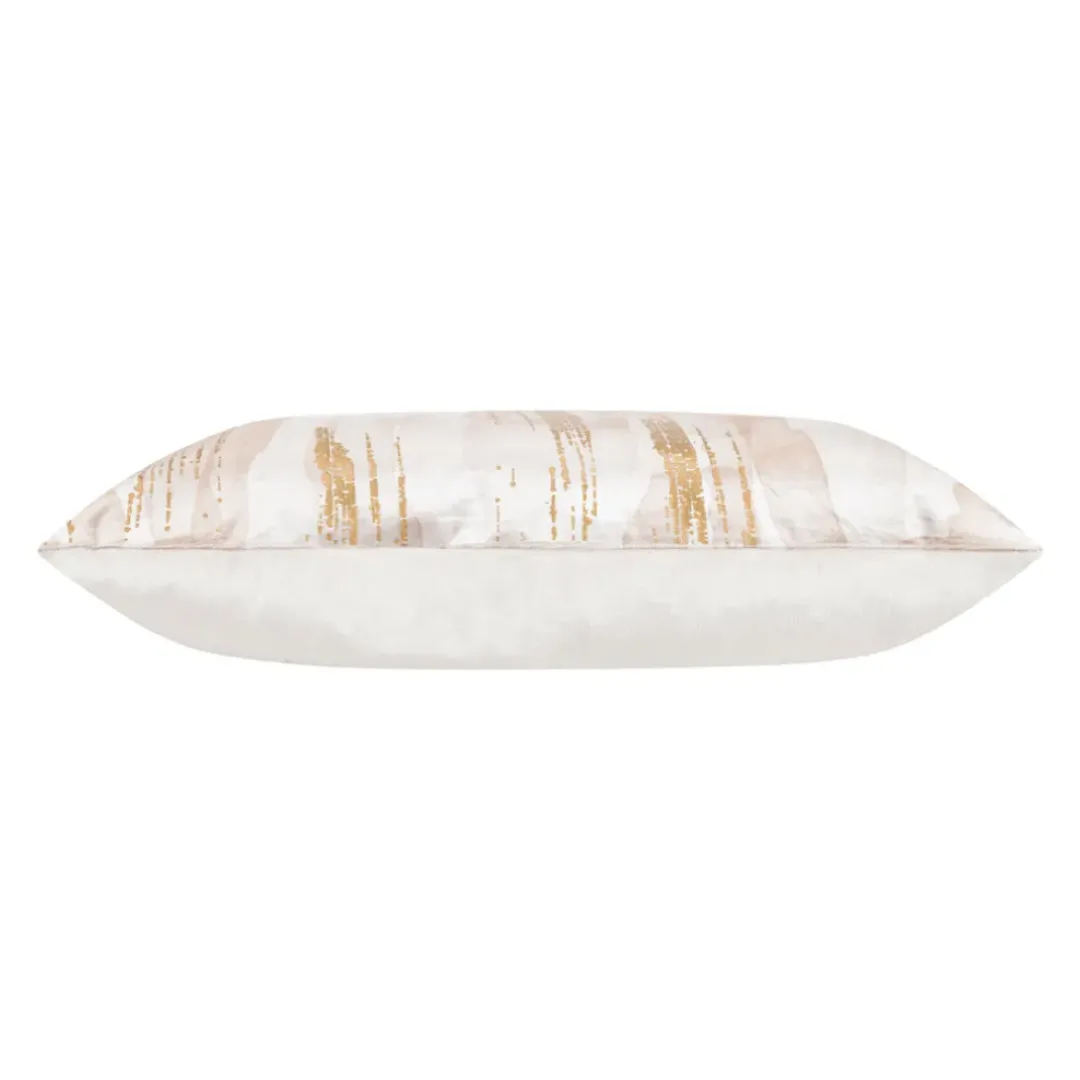 Inspire Me! Cloud9d PILLOWS, RUGS, & THROWS Asra – Teal Velvet Pillow W/ Shiny Gold Foil Print – 20″ X 20″ Best