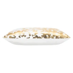 Inspire Me! Cloud9d PILLOWS, RUGS, & THROWS Becca Charcoal Gold Pillow – 20″ X 20″ Online