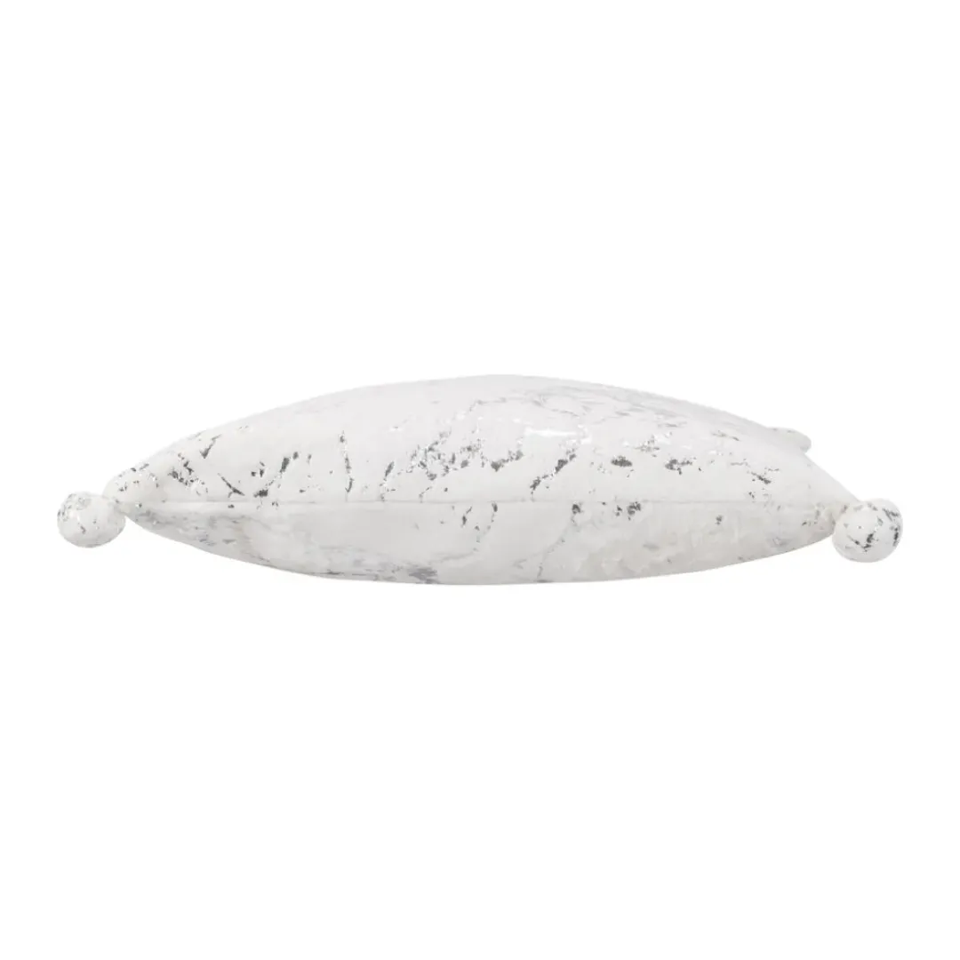 Inspire Me! Cloud9d PILLOWS, RUGS, & THROWS Becca Ivory And Gold Pillow – 20″ X 20″ Hot