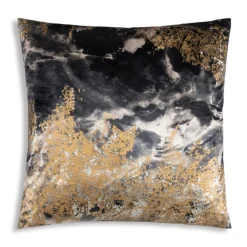 Inspire Me! Cloud9d PILLOWS, RUGS, & THROWS Elise Ivory And Gold Pillow – 20″ X 20″ Outlet