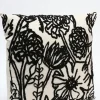 Inspire Me! Cloud9d PILLOWS, RUGS, & THROWS Rami – Faux Fur Pillow W/ Silver Printing And Pom Pom Trim – 20″ X 20″ New