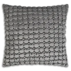 Inspire Me! Cloud9d PILLOWS, RUGS, & THROWS Sera Charcoal Gold Pillow – 20″ X 20″ Online