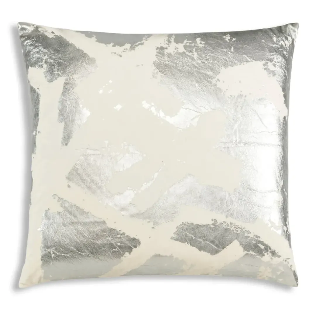 Inspire Me! Cloud9d PILLOWS, RUGS, & THROWS Sera Ivory Gold Pillow – 20″ X 20″ Hot