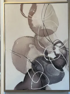 Inspire Me! Home Decor Abstract Circles Painting Hot
