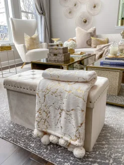 Inspire Me! Home Decor Anastasia Storage Bench (2 Colors) OTTOMANS Online