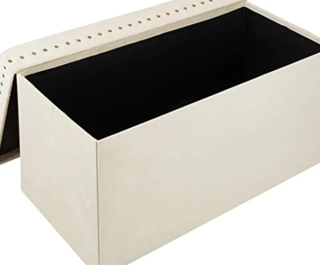 Inspire Me! Home Decor Anastasia Storage Bench (2 Colors) OTTOMANS Online