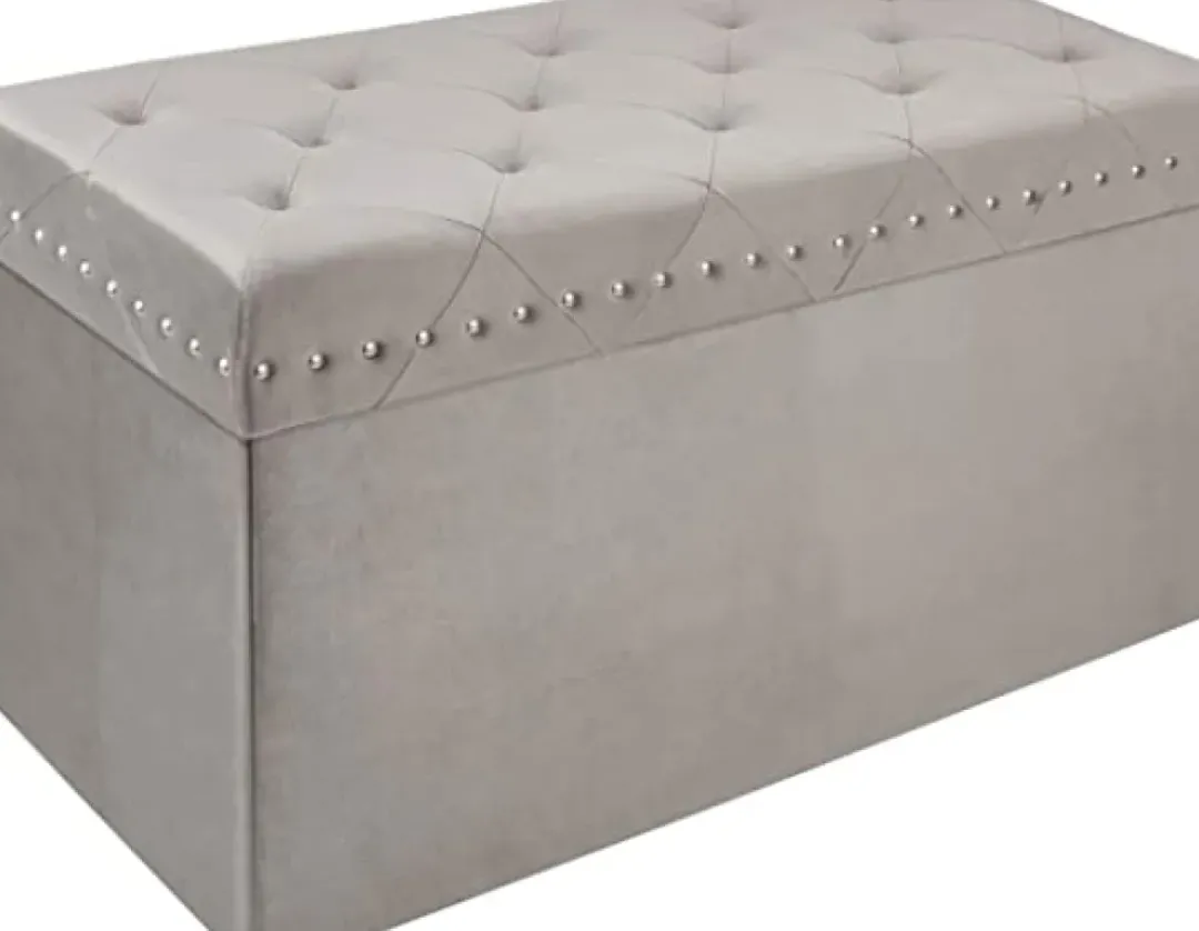 Inspire Me! Home Decor Anastasia Storage Bench (2 Colors) OTTOMANS Online