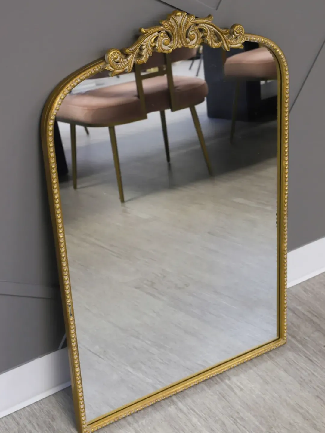Inspire Me! Home Decor Antique Gold Wooden Mirror Online