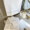 Inspire Me! Home Decor BATHROOM White Towel With Rope Detail (3 Sizes) Hot