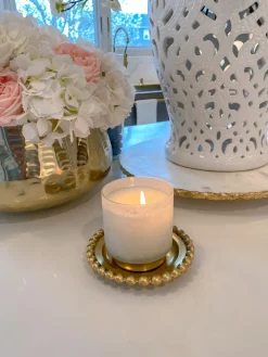 Inspire Me! Home Decor Beaded Round Decorative Plate (2 Colors) Online