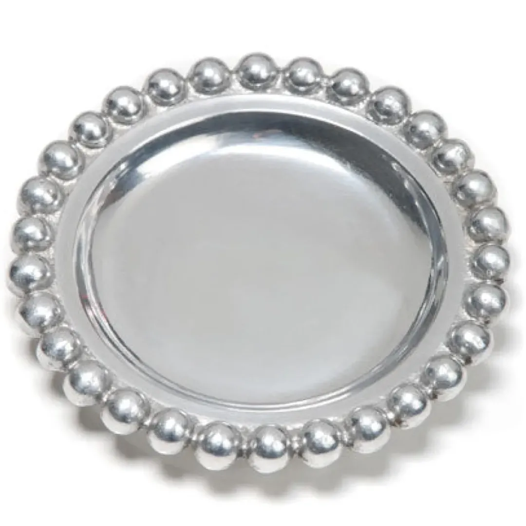 Inspire Me! Home Decor Beaded Round Decorative Plate (2 Colors) Online
