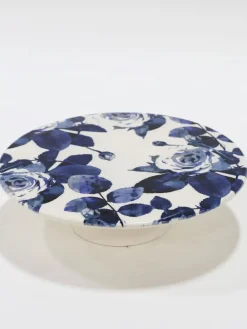 Inspire Me! Home Decor Beaded Silver Triple Bowl Snack Dish With Tray Discount
