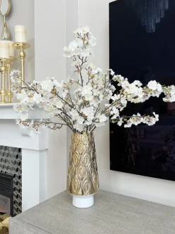 Inspire Me! Home Decor 33″ Beige Eucalyptus Stem Online