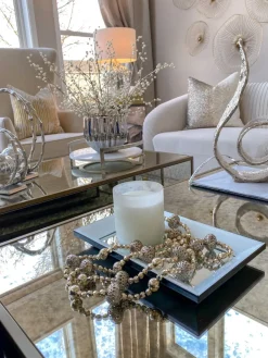 Inspire Me! Home Decor Bevelled Glass Mirror Tray Discount
