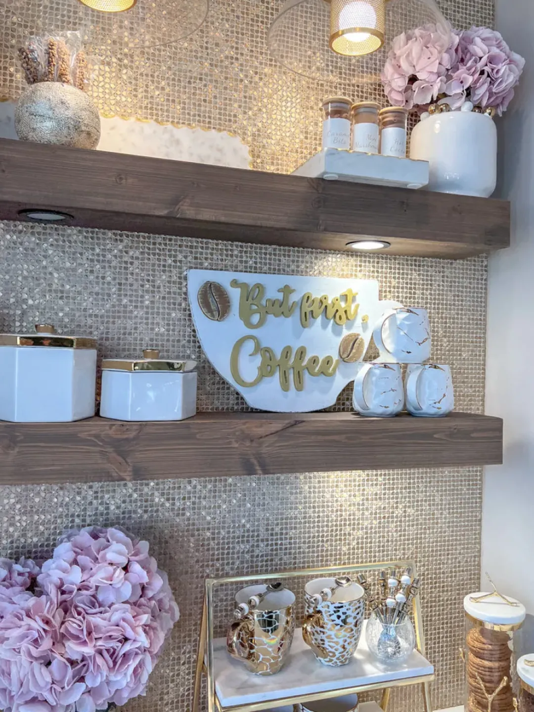 Inspire Me! Home Decor Black And White Wooden Coffee Signs WALL ART & MIRRORS Best