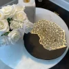 Inspire Me! Home Decor Black And Gold Decorative Plate Clearance
