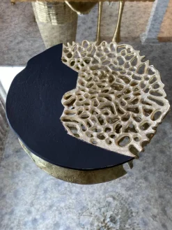 Inspire Me! Home Decor Black And Gold Decorative Plate Clearance