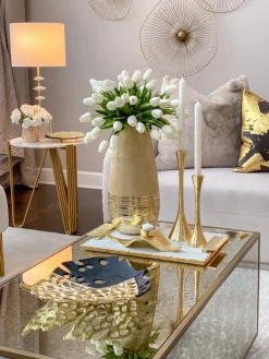 Inspire Me! Home Decor Black And Gold Decorative Plate Clearance