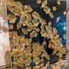 Inspire Me! Home Decor Black And Metallic Gold Leaf Shadow Box Wall Art Hot