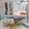 Inspire Me! Home Decor Black Dipped Large Gold Bowl Hot