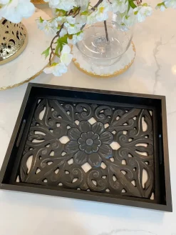 Inspire Me! Home Decor Black Hydrangea Stem Sale