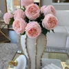 Inspire Me! Home Decor 19″ Blooming Pink Peony Stem Fashion