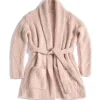 Inspire Me! Home Decor Blush Pink Plush Bath Robe With Pockets (2 Sizes) Discount