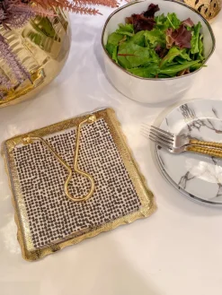 Inspire Me! Home Decor Breadbox With Gold Handle Best