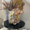 Inspire Me! Home Decor Brown And Gold Vase New