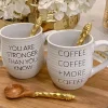 Inspire Me! Home Decor But First, Gold Coffee Wooden Sign Online