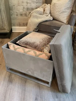 Inspire Me! Home Decor Caroline Storage Ottoman (3 Colors) Discount
