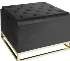 Inspire Me! Home Decor Caroline Storage Ottoman (3 Colors) Discount