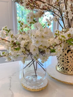 Inspire Me! Home Decor Champagne Two-Textured Vase Sale
