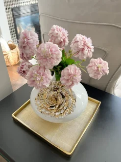 Inspire Me! Home Decor 18″ Cherry Blossom Stem – White Discount