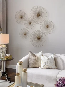 Inspire Me! Home Decor Circle Mirrored Wall Decor (Silver) Sale